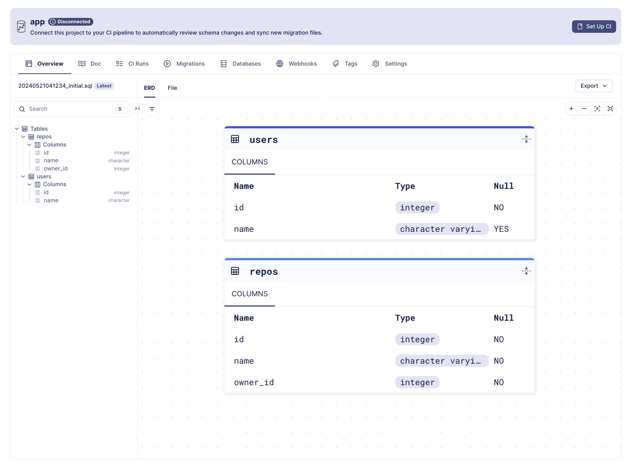 redshift migrate push